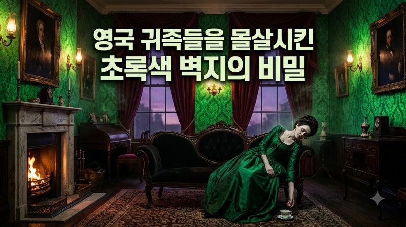 빅토리아 시대 영국 귀족들을 중독시킨 초록색 벽지의 치명적인 비소: 아름다움이 낳은 독살....