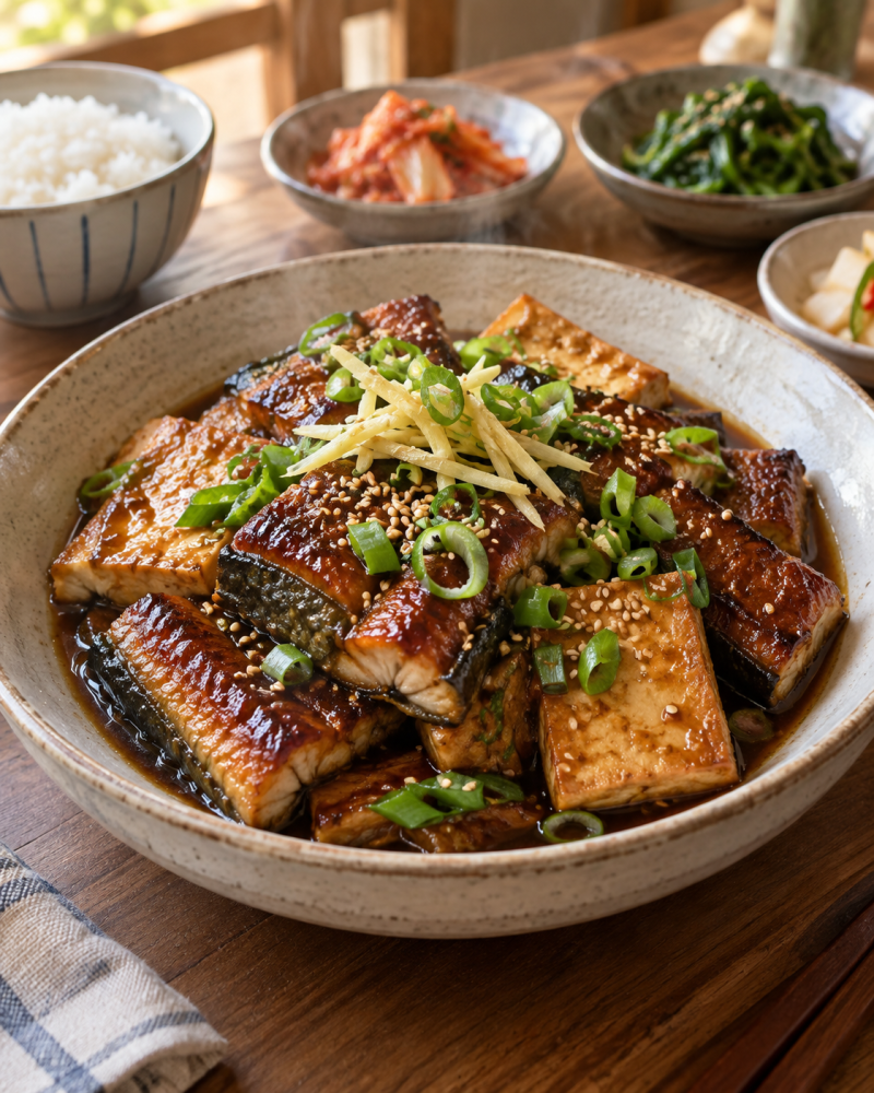 최강록 스타일 장어두부조림 만드는 법｜부드러운 장어와 양념 쏙 밴 두부조림