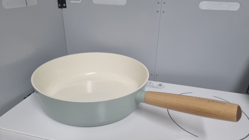 햄튼 세라믹 프라이팬 눌어붙지 않고 세척 편한 26cm 딥프라이팬 사용 후기