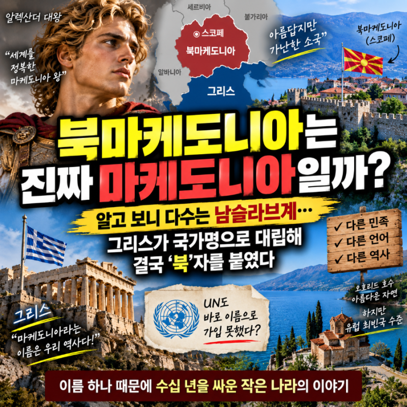 “북마케도니아는 알렉산더 대왕의 후손일까?” 알고 보니 다수는 남슬라브계…그리스가 ‘....
