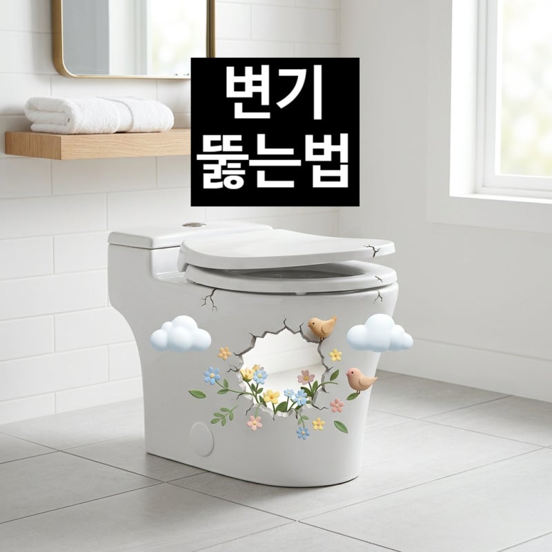 변기 막혔을 때 뚫는 방법/ 변기 막힘 예방법
