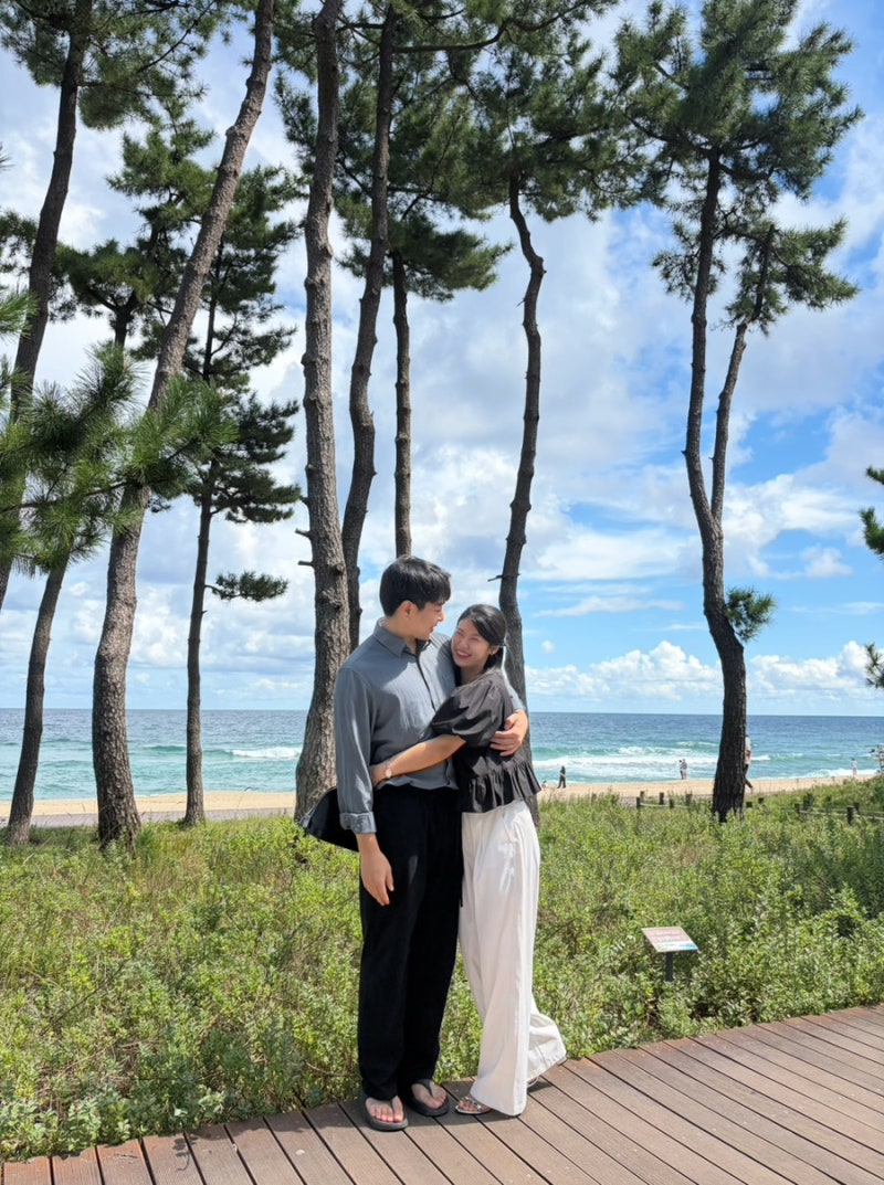 강원도 강릉 데이트 경포해변 +에펠루아 카페 (해외갬성)