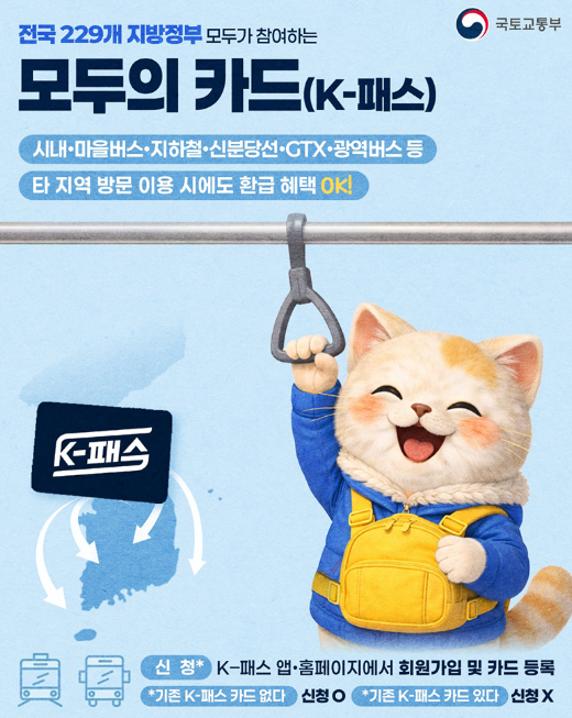 k패스 모두의카드 (신청 발급 등록 전환 홈페이지 환급 기준 충전 플러스형 일반형 비교)