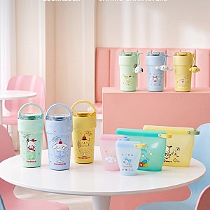 락앤락×산리오캐릭터즈 콜라보 세라믹텀블러&실리콘지퍼백 출시