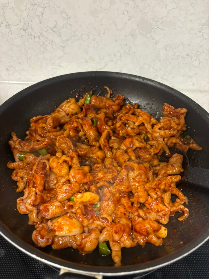 하림 무뼈닭발 뼈없는닭발 요리｜김진순 여사님 레시피로 닭발 만들어봤어요