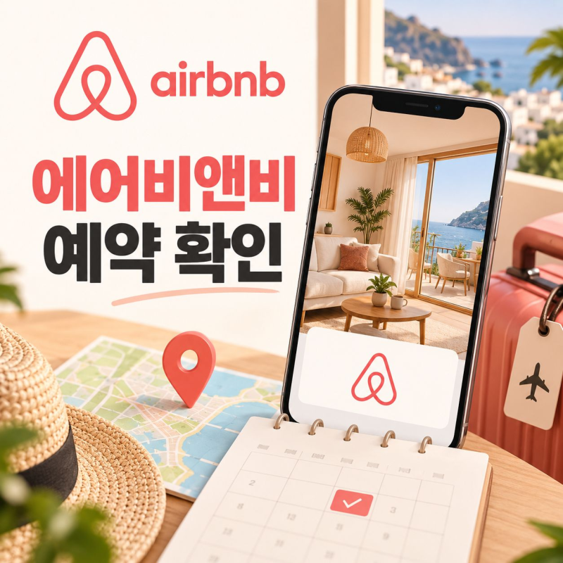 에어비앤비 숙소 예약부터 예약내역 확인까지 한 번에