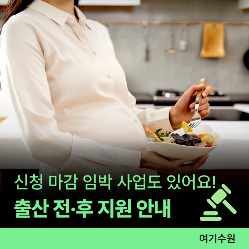 경기 임산부 친환경 농산물 지원, 산후조리 한약 할인ㅣ수원시 출산 전·후 지원 사업 알아보....