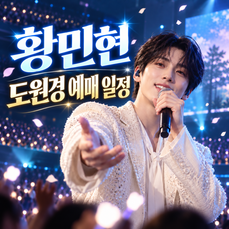 황민현 팬미팅 도원경 10월 공연일정·NOL 예매 안내
