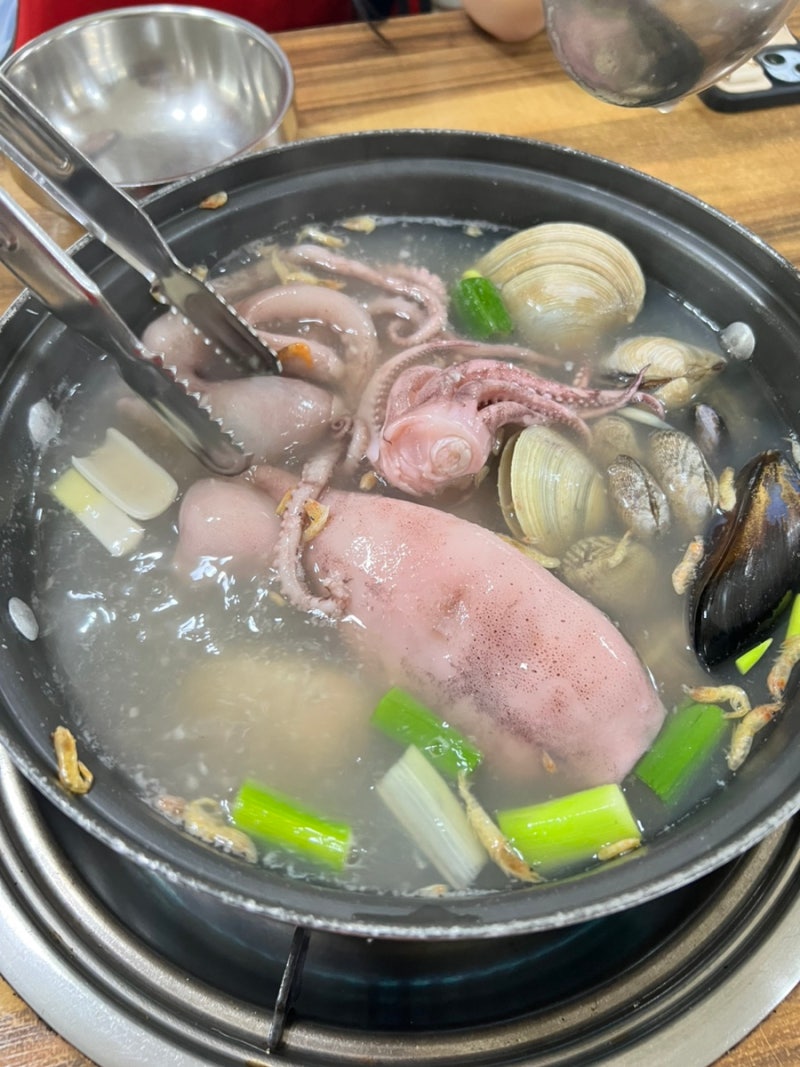 [김포 장기동 맛집] | 박승광해물손칼국수 본점 - 해물 꽉 채운 손칼국수에 파전까지 완벽 조....