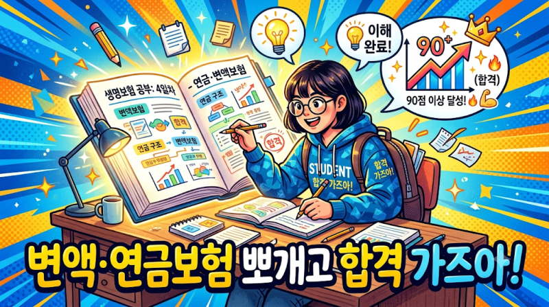 [생명보험] 연금·변액보험 머리 쥐어뜯고 80점 돌파한 썰