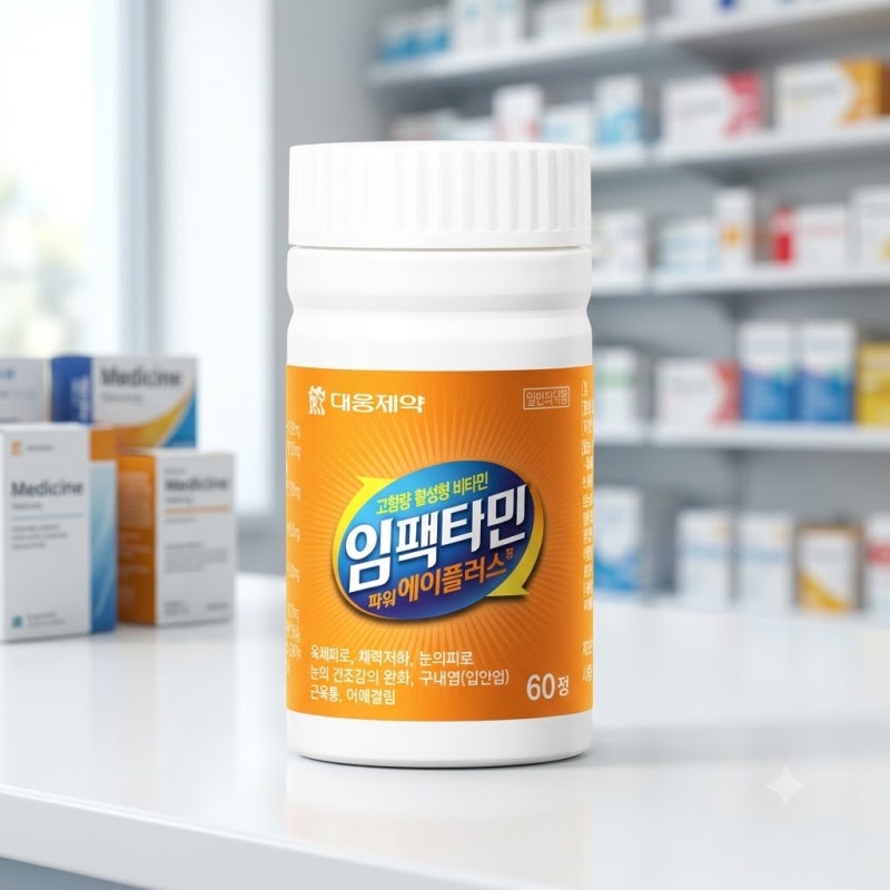 임팩타민 파워 에이플러스 성분 효능 및 복용법 수험생 비타민 정리