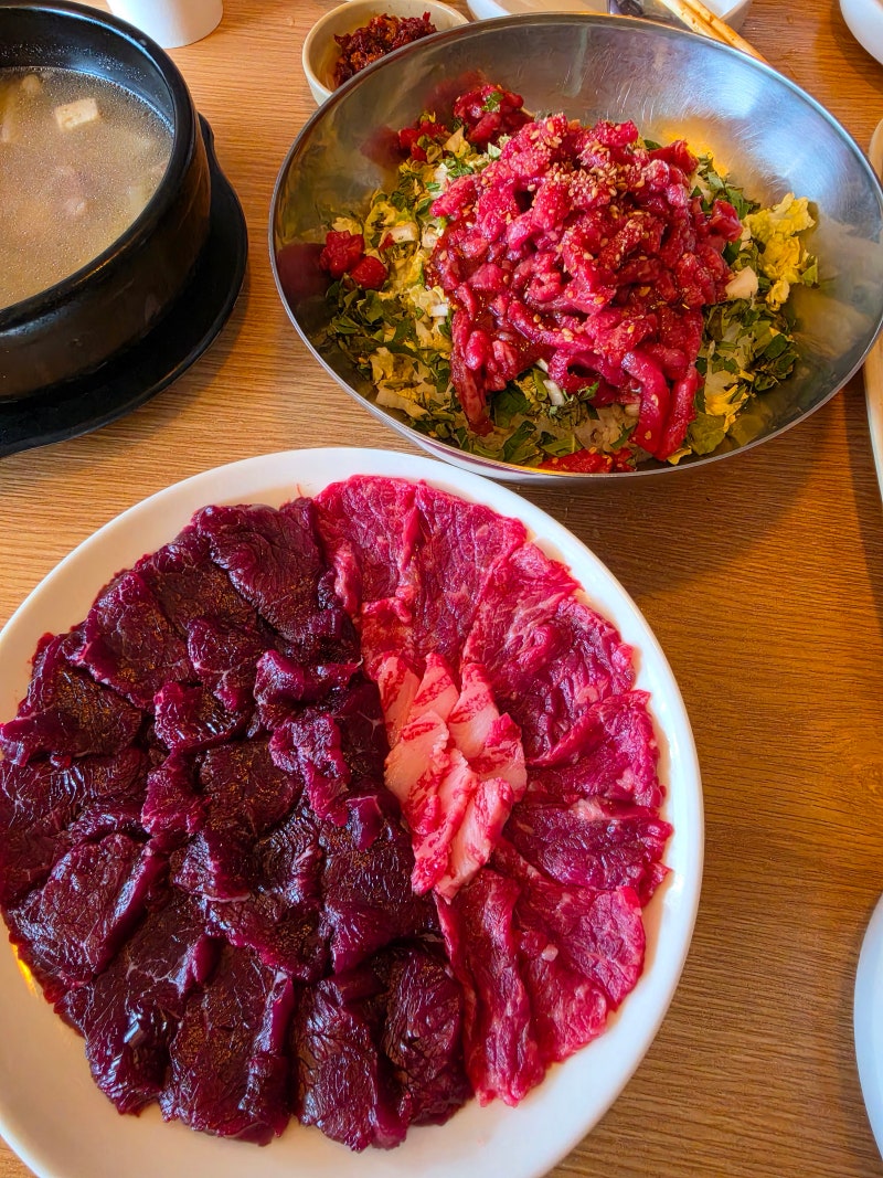 [대구] 동대구역 맛집 『미향뭉티기 동대구역본점』❤️당일도축 신선한 뭉티기+생차돌부터....