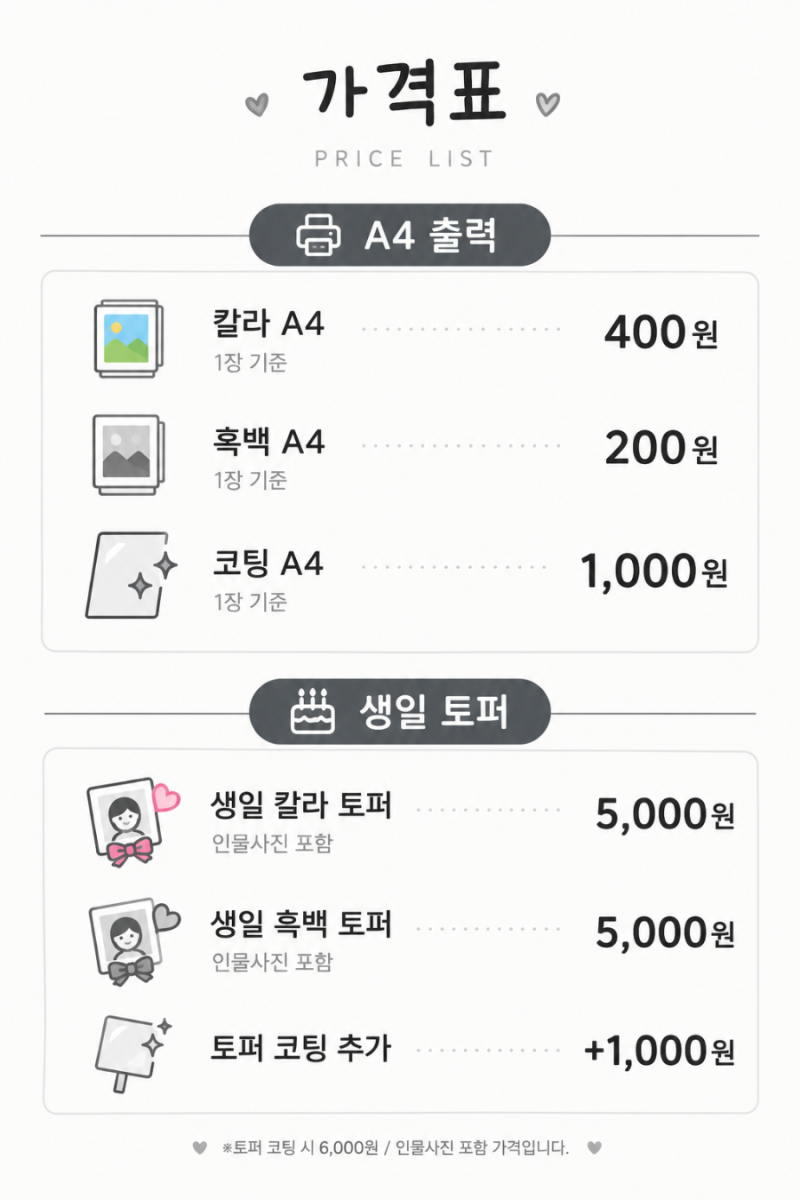 사진 한 장으로 만드는 세상에 하나뿐인 생일토퍼 만들기