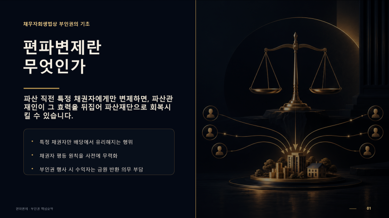 채무자회생법의 편파변제에 대한 민사책임과 형사책임