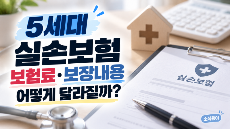 5세대 실손보험, 보험료·보장내용 어떻게 달라질까?