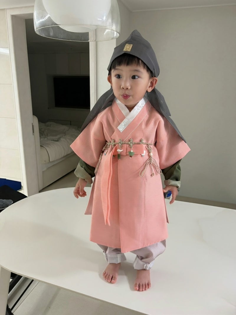(내돈내산)명절 아기 한복 추천 “봄빛한복” 남아 한복 피팅 후기(코디 꿀 조합, 사이즈 팁)