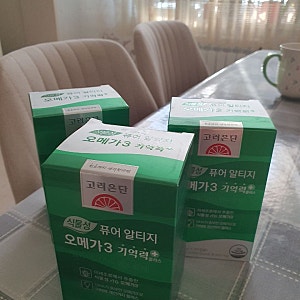 고려은단 식물성 퓨어 알티지 오메가3 기억력+ 6개월 복용 후기｜성분·효과·섭취방법