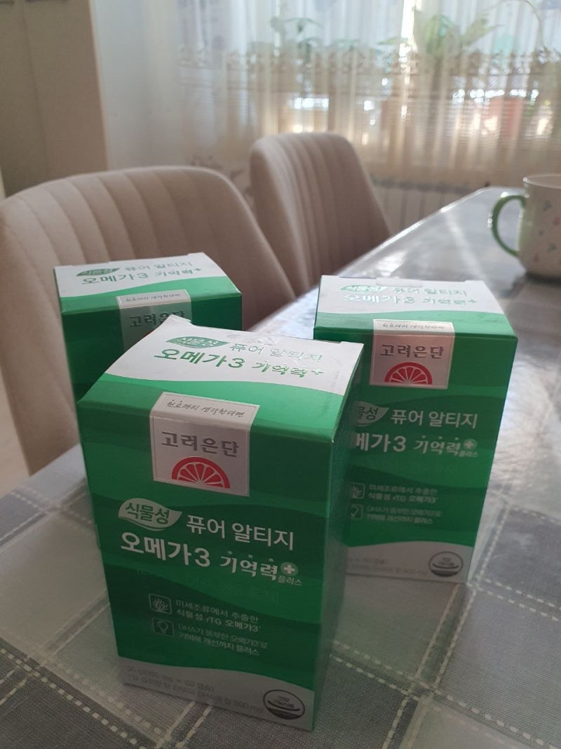 고려은단 식물성 퓨어 알티지 오메가3 기억력+ 6개월 복용 후기｜성분·효과·섭취방법