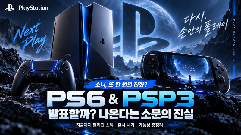 PS6·PSP3 정말 나올까? 소니 차세대 게임기 루머와 예상 스펙 정리