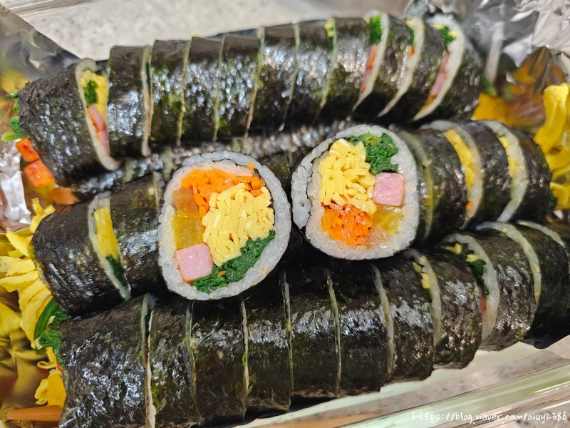 집김밥 맛있게 싸는법, 기본 김밥 재료와 맛있게 만드는 집김밥 레시피(김밥 재료 추천)