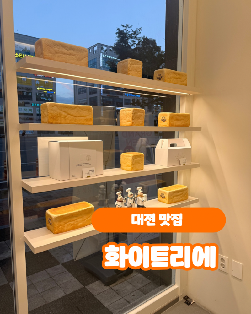 [대전 | 맛집] 빵순이들 사이에서 난리 난 '화이트리에 도안점' 생식빵 컷팅 꿀팁 & 딸기버터....