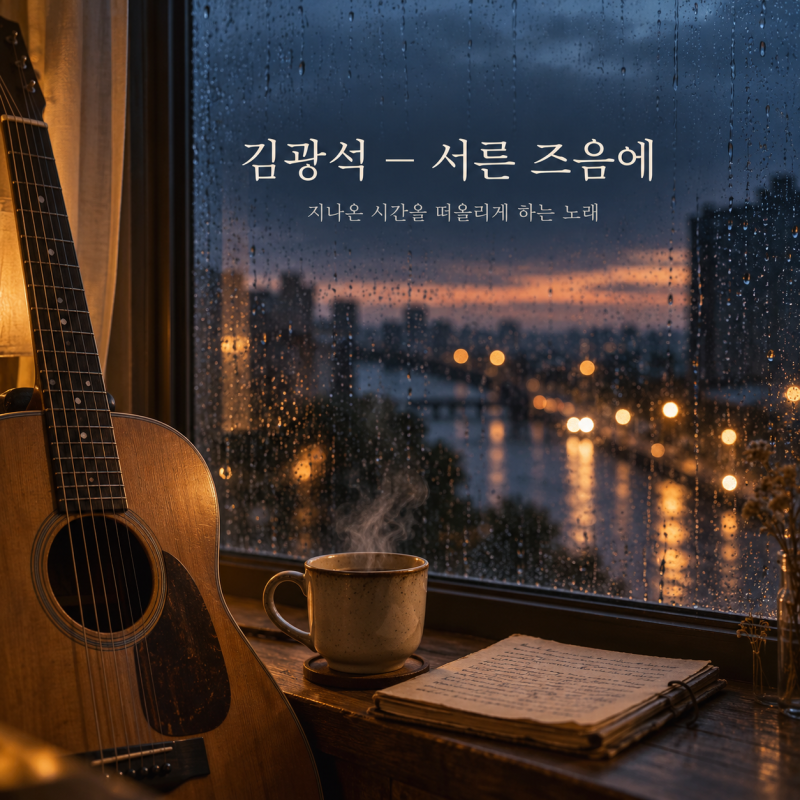 김광석 – 서른 즈음에｜나이가 들수록 마음에 와닿는 노래 뜻