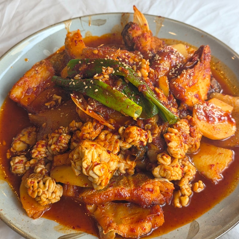 울산해물찜 찜사부｜동구 일산지 오션뷰 대구뽈찜 맛집 솔직후기