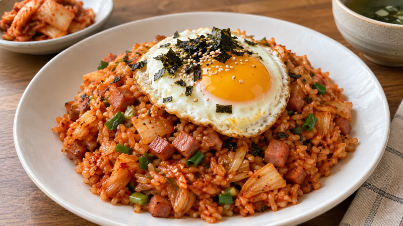 김치볶음밥 황금레시피, 집에서 해도 식당처럼 고슬고슬 맛있게 만드는 법