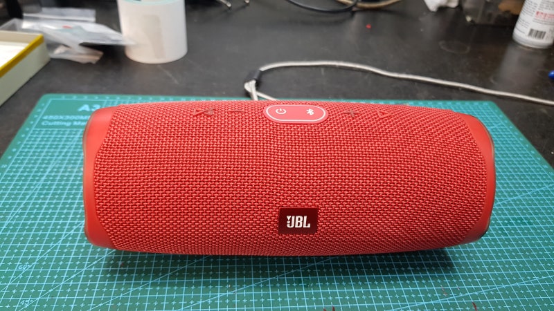 스피커수리 JBL CHARGE 4 차지 스피커 배터리교체 전원불량 소리이상 J5896 #JBL스피커수리