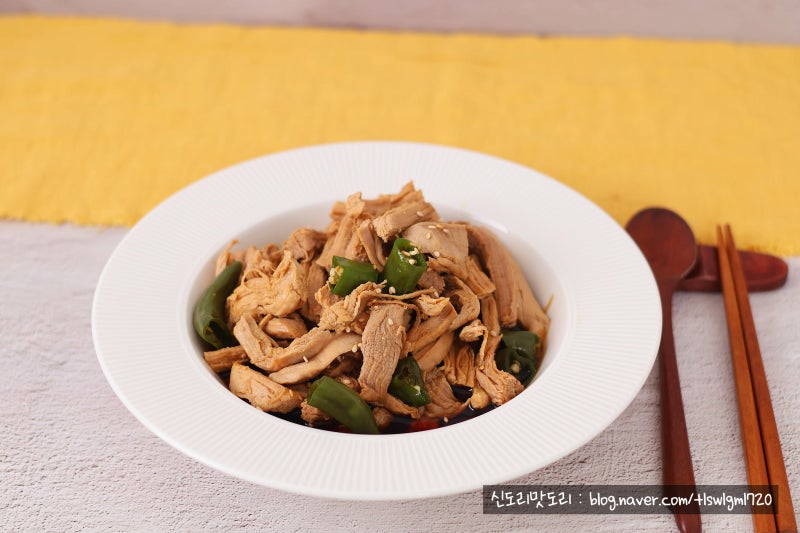 돼지고기 장조림 레시피 황금비율 꽈리고추 돼지안심 장조림 가정식반찬