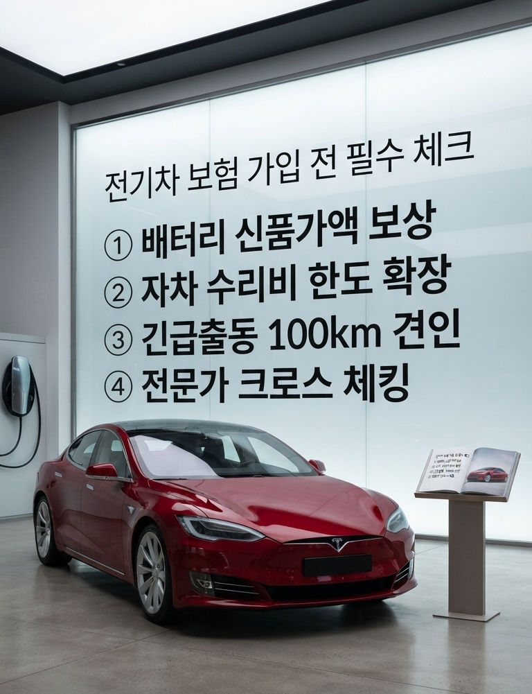 '전기차 오너 필독' 테슬라 탈 때 꼭 넣어야 할 자동차보험 필수 특약 4가지