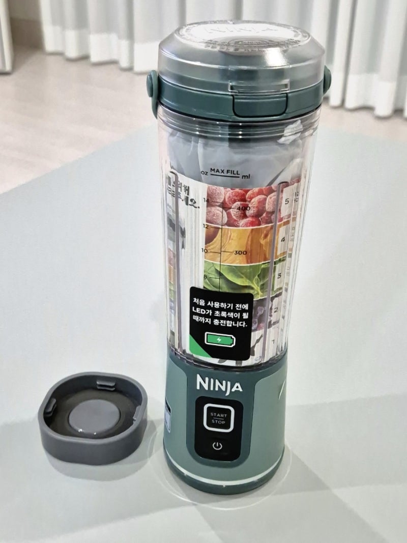 NINJA 닌자 블라스트 무선 미니 블렌더 BC151KREM 사용후기