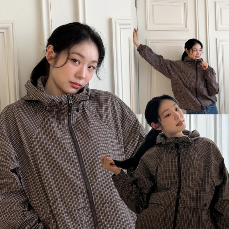 김연아가 입은 뉴발란스 후드형 바람막이 정보 여자바람막이추천