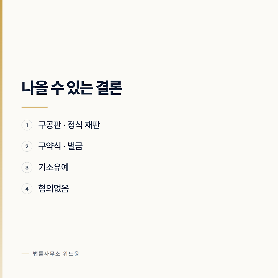 로톡변호사가 보는 검찰 송치 이후에 남은 자리 관련 사진