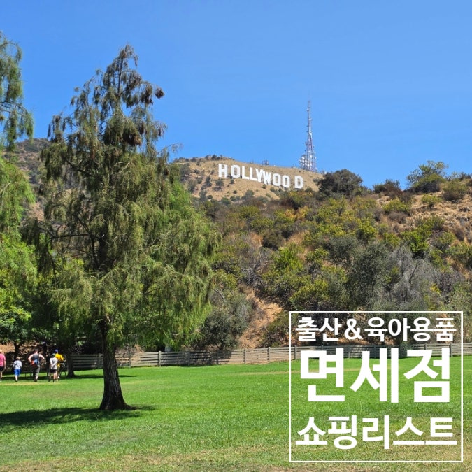 [임신일기] 임신 21주 차, 면세점 육아용품 추천 쇼핑 리스트(신라면세점)