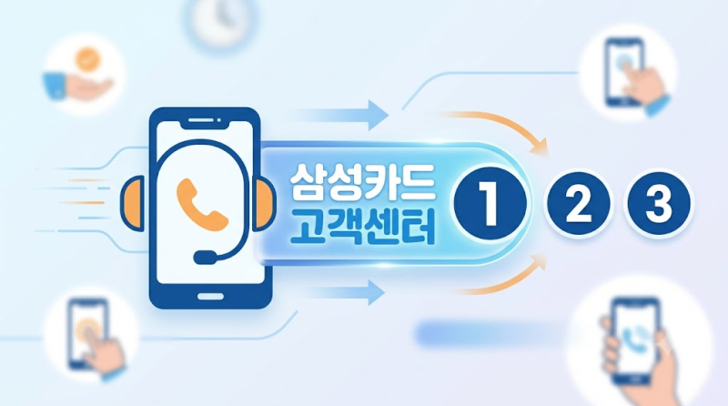 삼성카드 고객센터 전화번호 상담원 연결 단축번호로 쉽고 빠르게!