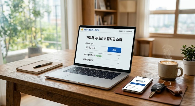 자동차 과태료 조회 방법과 미납 내역 확인하기 완벽 가이드