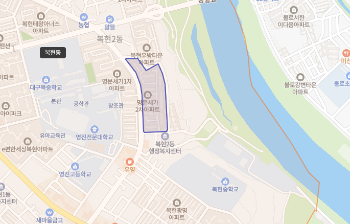 대구 북구 복현블루밍브라운스톤 명문세가 아파트 경매 1억7천만원대 2025타경8801 사진 6