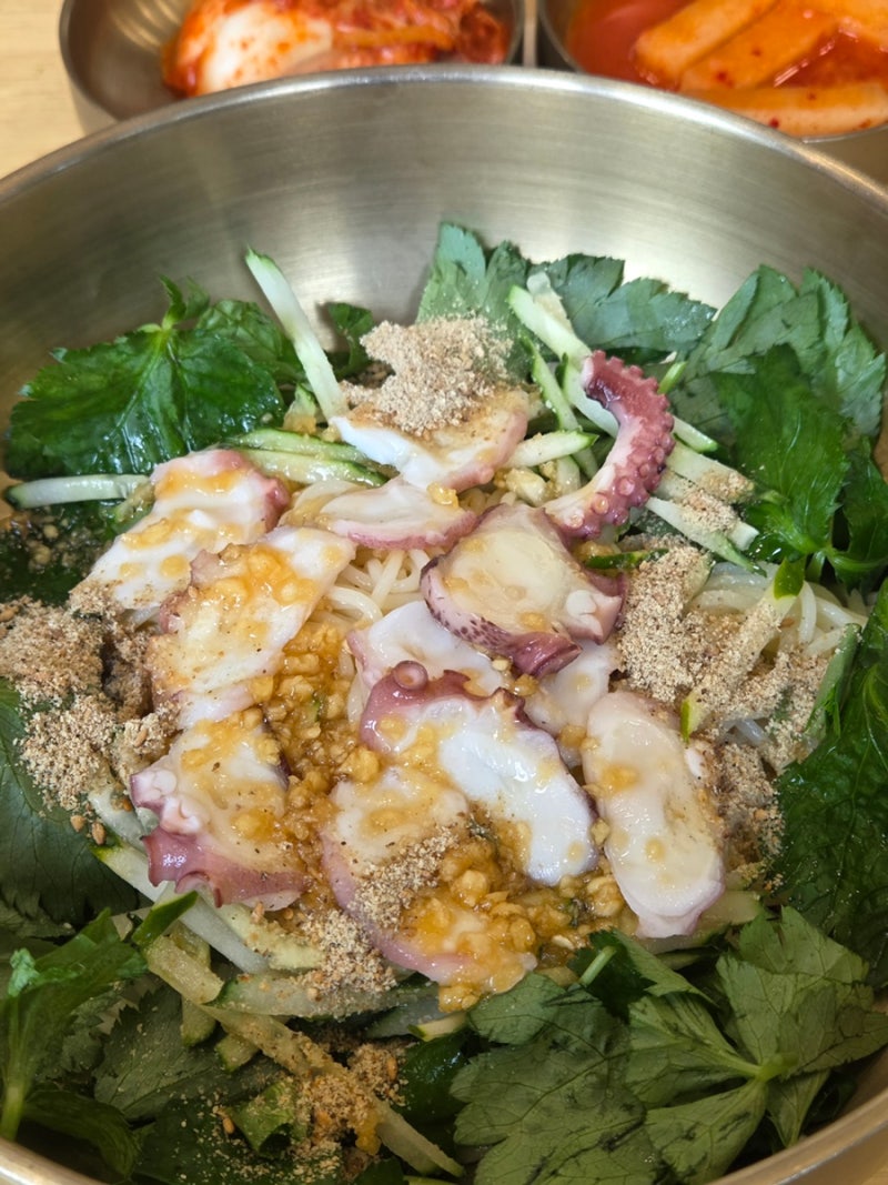 제주 맛집 | 제주공항 근처 섬누들 고기국수 돌문어들기름국수 후기 (내돈내산 티맵맛집)