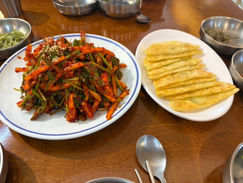 대구 반고개 무침회 맛집 푸른회식당 솔직후기
