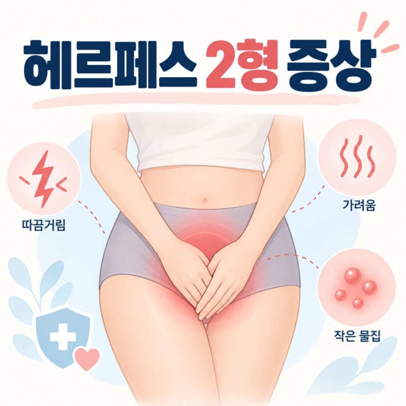 헤르페스 2형 증상 없다고 안심하면 안되는 이유