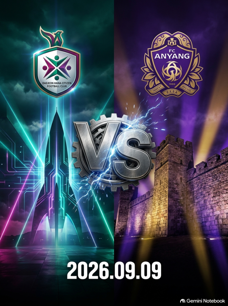 [K리그1] 5골 폭발 대전, 상승세를 잇는다 — 대전 하나시티즌 vs 안양 FC