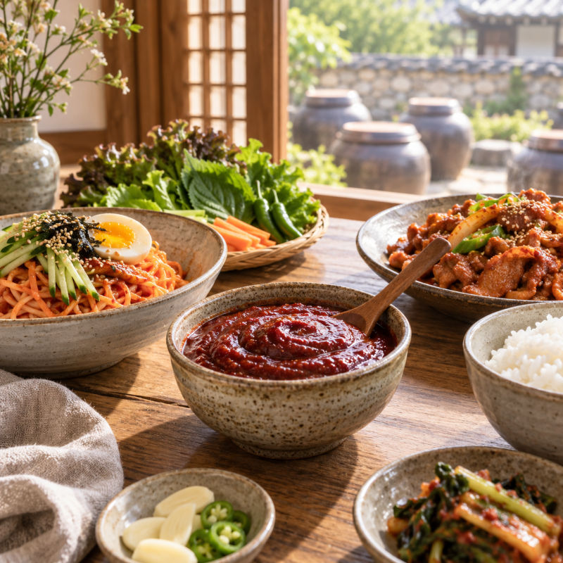 순창향적원 찹쌀고추장 맛있는 집밥 활용 방법