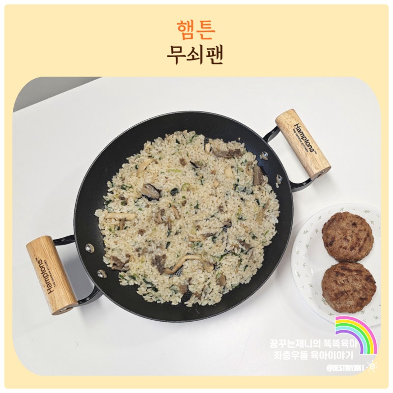 햄튼 아이전 무쇠팬 편리하게 세척 길들이기