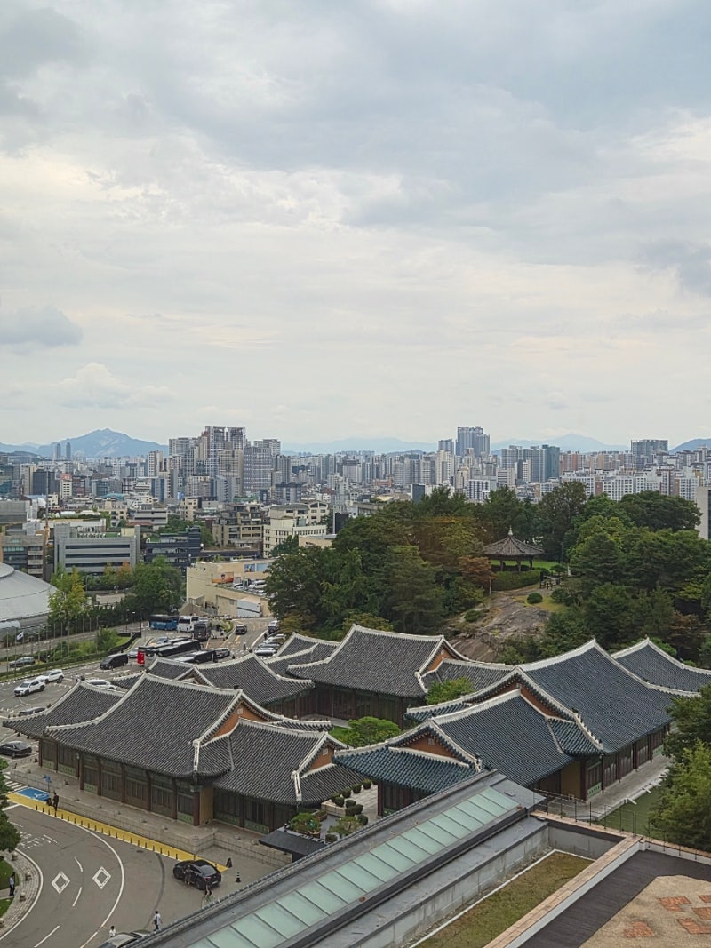 서울신라호텔 디럭스룸 어번 아일랜드 짬뽕 치킨