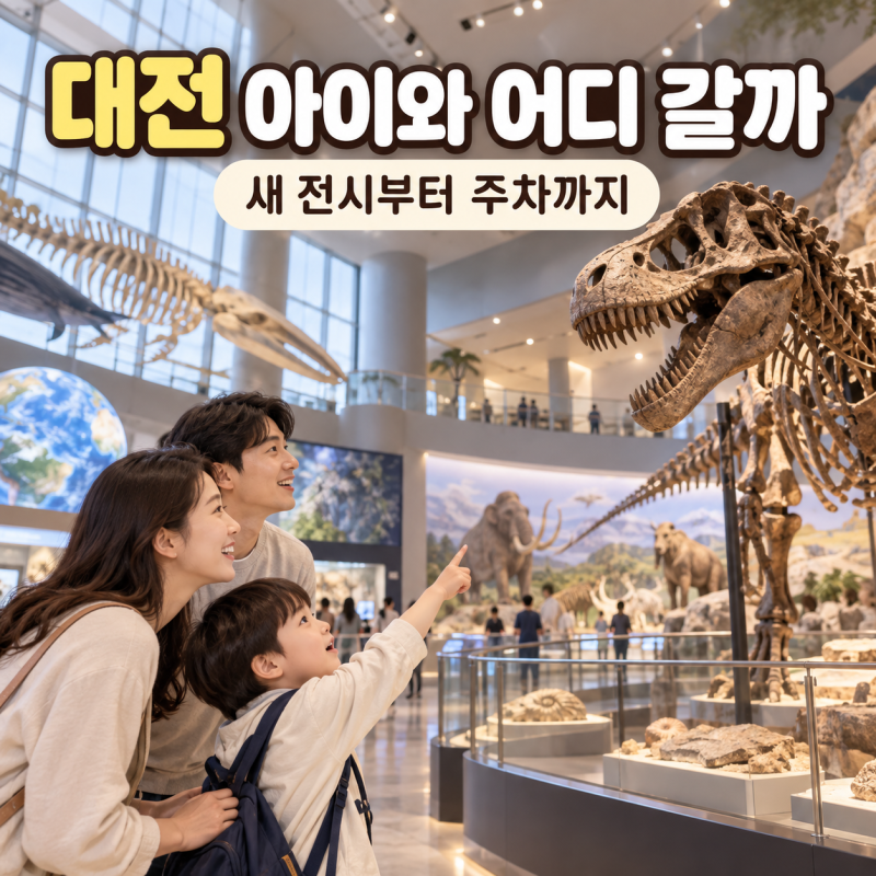 대전 아이와 어디 갈까｜국립중앙과학관 새 전시부터 주차까지 알아봤어요