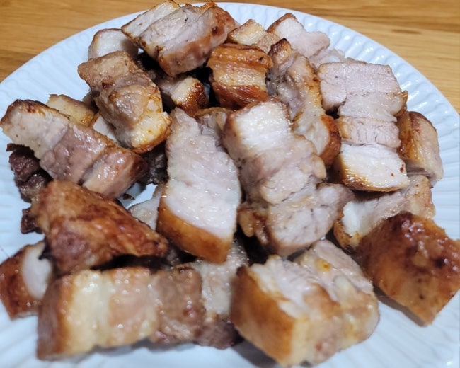 겉바속촉 에어프라이어 통삼겹살 바비큐 레시피/코스트코 국산 냉장 돈육 통삼겹살