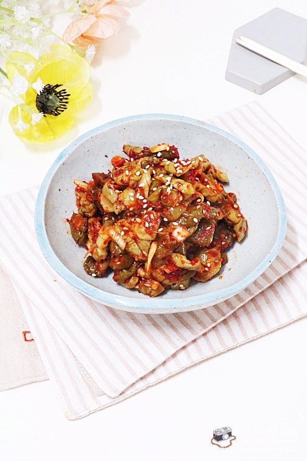 오이지무침 레시피 꼬들꼬들 맛있는 밑반찬