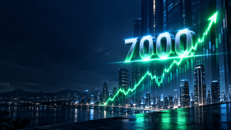 코스피 7000, 이번에는 다를까? 반도체가 끌어올린 ‘칠천피’ 원인과 전망