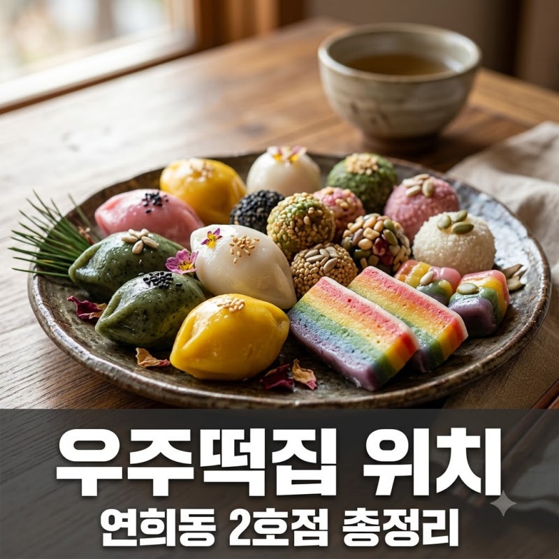 우주떡집 위치! 지구오락실 고흥에서 서울 연희동으로 이전 총정리